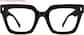 Front view of The Dragon King Glasses 4465021 in Black thumbnail