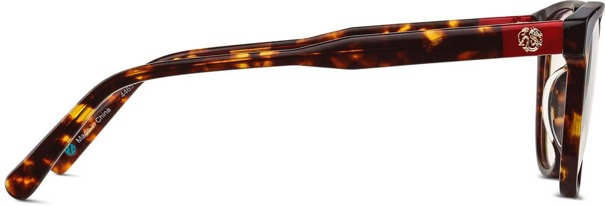 Side view of Golden Charm 4465125 in Tortoiseshell