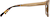 Side view of Round Glasses 4465532 in Light Brown thumbnail