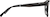Side view of Round Glasses 4465621 in Black thumbnail