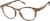 Angle view of Round Glasses 4465632 in Light Brown thumbnail