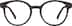 Round Wooden Glasses 4465721 in Ebony Stain