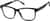 Angle view of Rectangle Glasses 4465812 in Dark Gray thumbnail