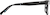 Side view of Rectangle Glasses 4465812 in Dark Gray thumbnail