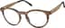 Round Glasses 4466015 in Brown