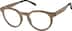 Round Glasses 4466032 in Brown