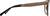 Side view of Round Glasses 4466032 in Brown thumbnail