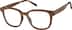 Square Glasses 4466115 in Brown