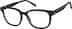 Square Glasses 4466121 in Black