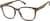 Angle view of Square Glasses 4466132 in Brown thumbnail