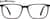 Front view of Rectangle Glasses 4466515 in Brown thumbnail