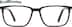 Rectangle Glasses 4466515 in Brown