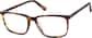 Angle view of Rectangle Glasses 4466525 in Tortoiseshell thumbnail