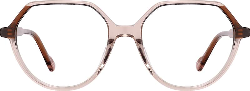 Pink Geometric Glasses