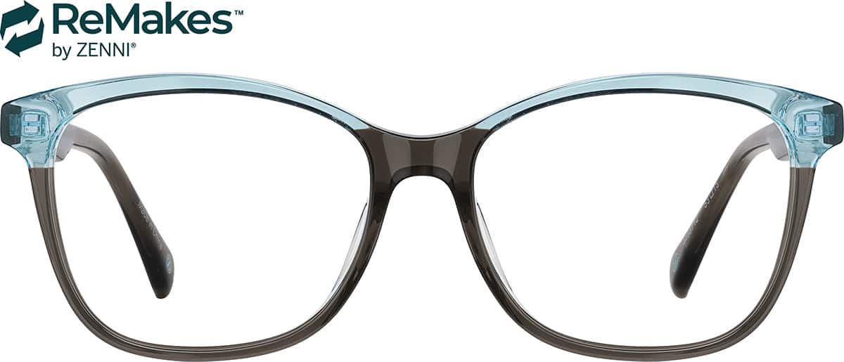 Front view of Cat-Eye Glasses 4466712 in Gray