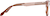 Side view of Cat-Eye Glasses 4466715 in Brown thumbnail