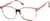 Angle view of Cat-Eye Glasses 4466719 in Pink thumbnail