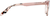 Side view of Cat-Eye Glasses 4466719 in Pink thumbnail