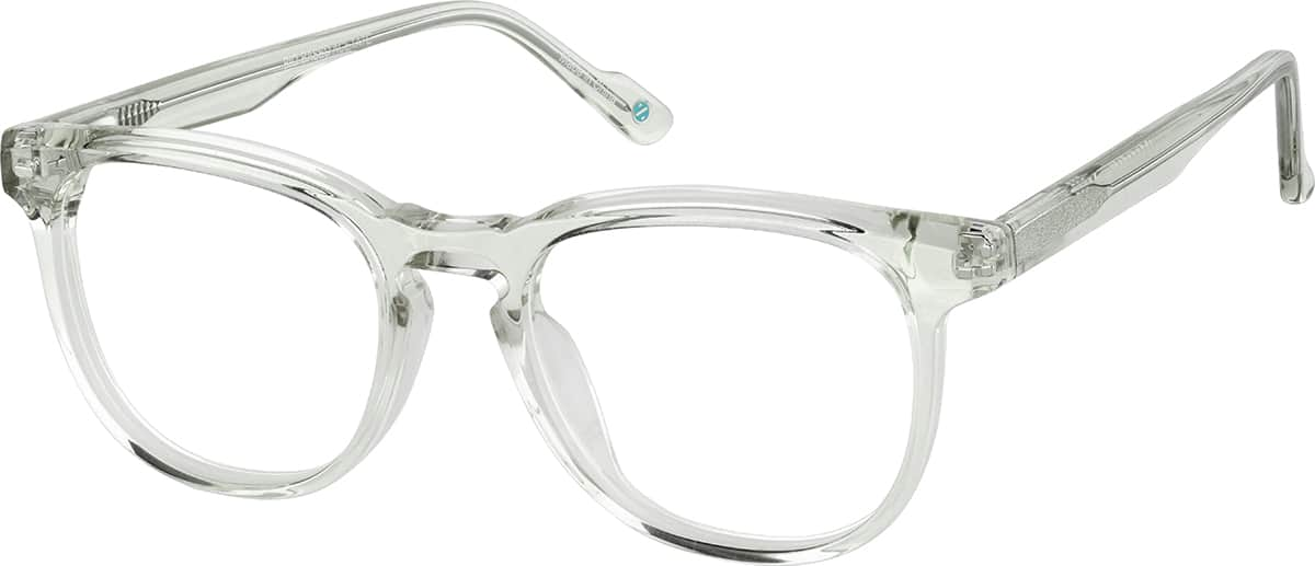 Angle view of Square Glasses 4466812 in Gray