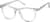 Angle view of Square Glasses 4466812 in Gray thumbnail