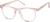 Angle view of Square Glasses 4466819 in Pink thumbnail