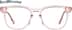 Square Glasses 4466819 in Pink