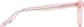 Side view of Square Glasses 4466819 in Pink thumbnail