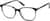 Angle view of Square Eyeglasses 4466912 in Gray thumbnail