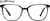 Front view of Square Eyeglasses 4466912 in Gray thumbnail