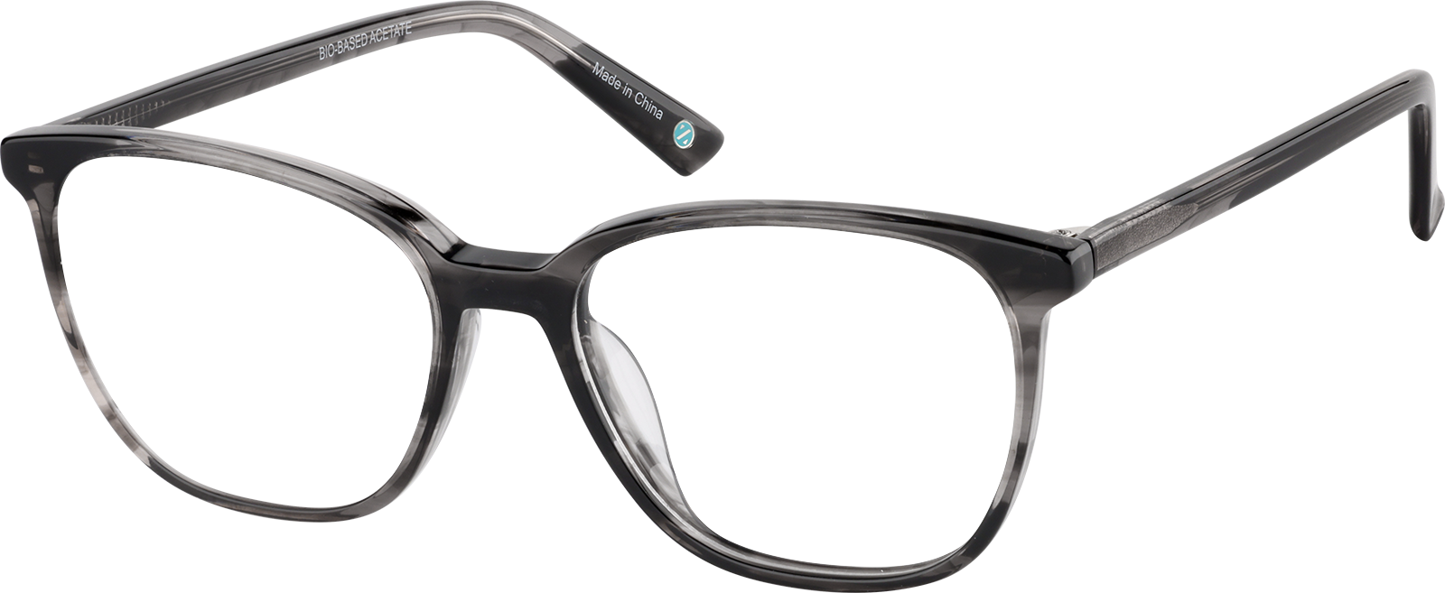 Tortoiseshell Square Eyeglasses #4466925 | Zenni Optical