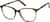 Angle view of Square Eyeglasses 4466925 in Tortoiseshell thumbnail