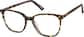 Angle view of Square Eyeglasses 4466925 in Tortoiseshell thumbnail