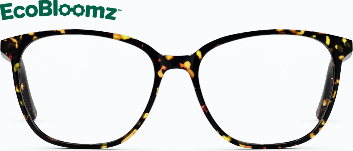Front view of Square Eyeglasses 4466925 in Tortoiseshell thumbnail