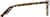 Side view of Square Eyeglasses 4466925 in Tortoiseshell thumbnail