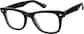 Angle view of Square Glasses 4467121 in Black thumbnail