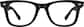 Front view of Square Glasses 4467121 in Black thumbnail