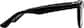 Side view of Square Glasses 4467121 in Black thumbnail