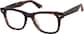 Angle view of Square Glasses 4467125 in Tortoiseshell thumbnail