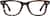 Front view of Square Glasses 4467125 in Tortoiseshell thumbnail
