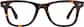 Front view of Square Glasses 4467125 in Tortoiseshell thumbnail