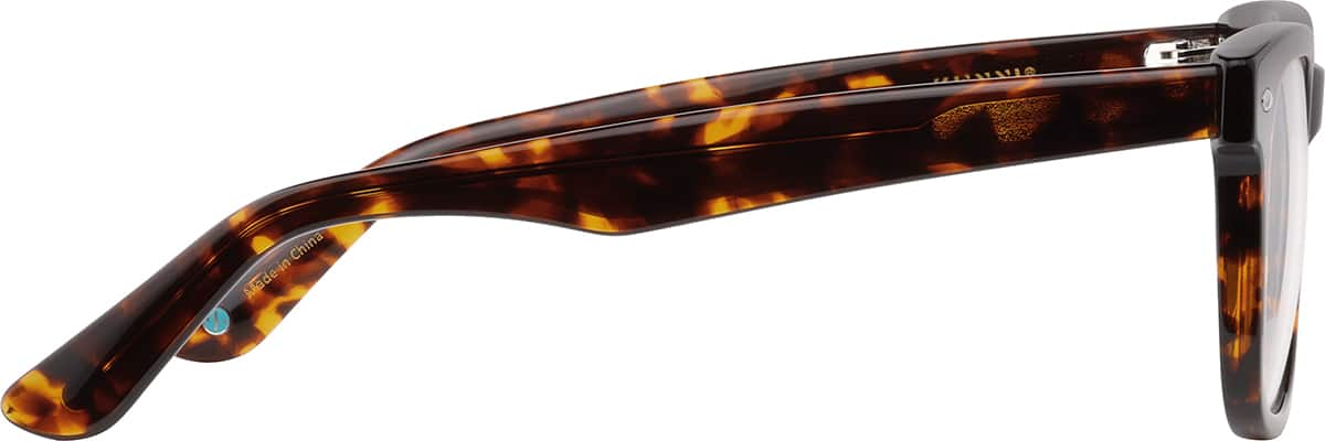 Side view of Square Glasses 4467125 in Tortoiseshell