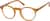 Angle view of Round Glasses 4467222 in Honey thumbnail