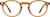Front view of Round Glasses 4467222 in Honey thumbnail
