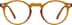 Round Glasses 4467222 in Honey