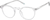 Angle view of Round Glasses 4467223 in Clear thumbnail