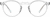Front view of Round Glasses 4467223 in Clear thumbnail