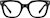 Front view of Square Glasses 4467321 in Black thumbnail