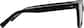 Side view of Square Glasses 4467321 in Black thumbnail
