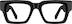 Square Glasses 4467421 in Black
