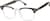 Angle view of Square Glasses 4467515 in Brown thumbnail